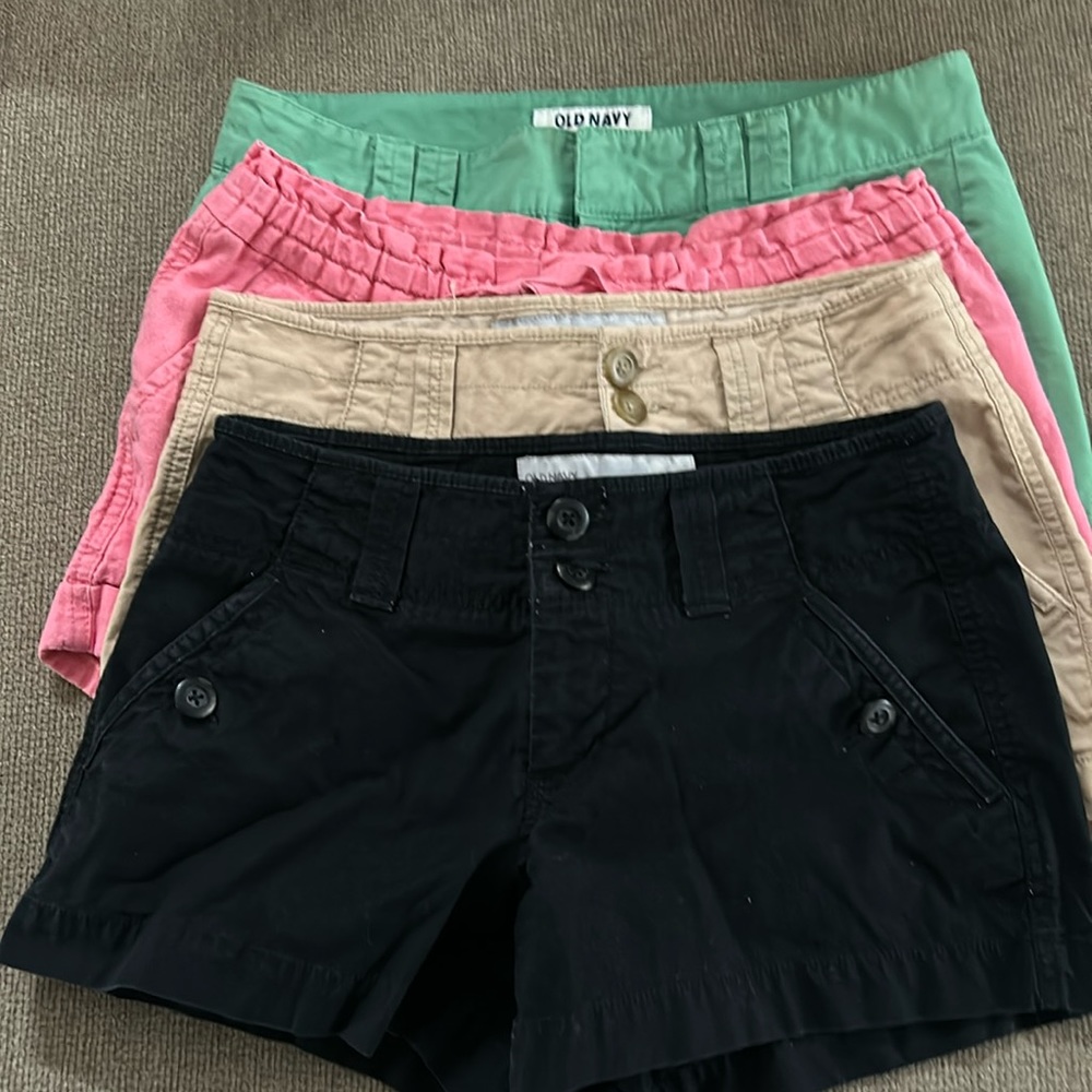 Bundle of 4 old navy shorts